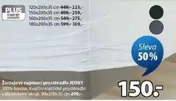 JYSK žerzejové napínací prostěradlo JENNY nabídka