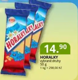 Potraviny CZ Horalky nabídka