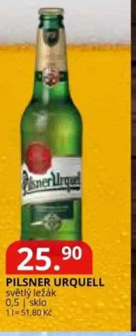Potraviny CZ Pilsner Urquell nabídka
