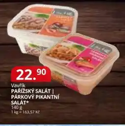 Potraviny CZ Vavřík Pařížský salát / párkový pikantní salát nabídka
