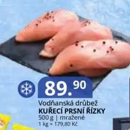 Potraviny CZ Vodňanská drůbež Kuřecí prsní řízky nabídka