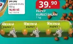 Potraviny CZ Papky Kuřecí salám nabídka