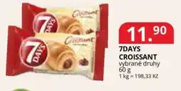 Potraviny CZ 7days croissant nabídka
