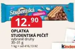Potraviny CZ Oplatka studentská pečeť nabídka