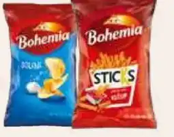 Potraviny CZ Bohemia chips nabídka