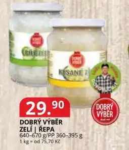 Potraviny CZ Dobrý výběr zelí / řepa nabídka
