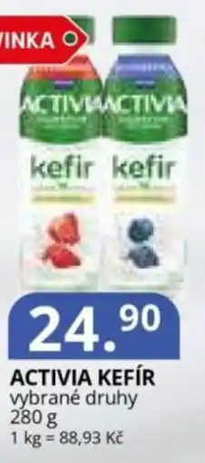 Potraviny CZ Activia Kefir nabídka