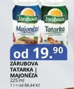 Potraviny CZ Zárubova tatarka | majonéza nabídka