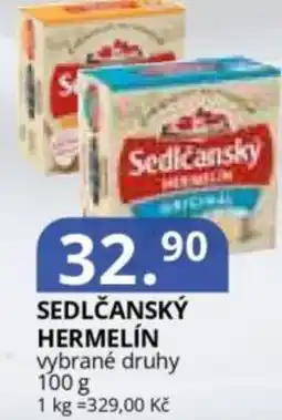 Potraviny CZ Sedlčanský hermelín nabídka