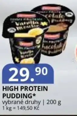 Potraviny CZ High Protein pudding nabídka