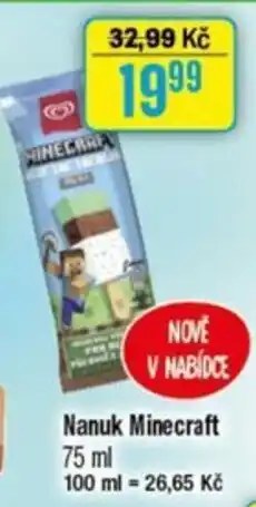 TEMPO Nanuk Minecraft nabídka