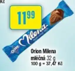 TEMPO Orion Milena mléčná nabídka
