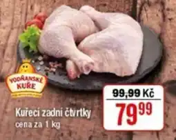 TEMPO Kuřecí zadní čtvrtky nabídka