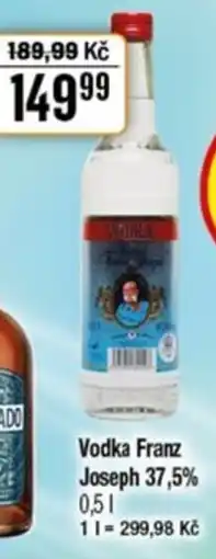 TEMPO Vodka Franz Joseph 37,5% nabídka