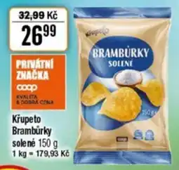 TEMPO Křupeto Brambůrky solené nabídka