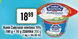 TEMPO Kunín Zakysaná smetana 15% nabídka