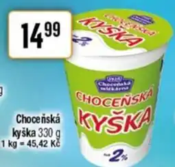 TEMPO Choceňská kyška nabídka