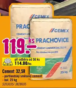 Hornbach Cement 32,5R nabídka