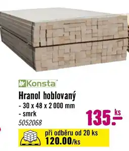Hornbach Hranol hoblovaný nabídka