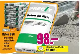 Hornbach Beton B20 nabídka