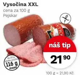 Konzum Vysočina XXL nabídka