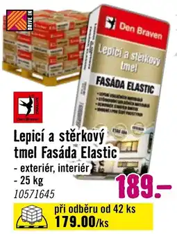 Hornbach Lepicí a stěrkový tmel Fasáda Elastic nabídka