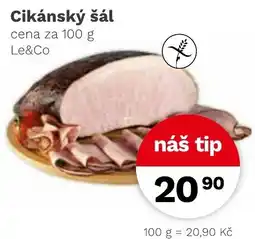 Konzum Cikánský šál nabídka