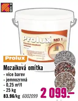 Hornbach Prolux Mozaiková omítka nabídka