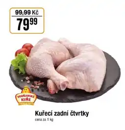 TEMPO Kuřecí zadní čtvrtky nabídka