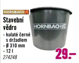 Hornbach Stavební vědro nabídka
