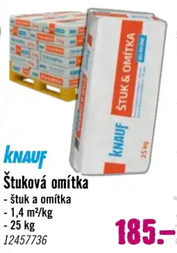 Hornbach Štuková omítka nabídka