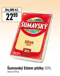 TEMPO Šumavský Eidam plátky 30% nabídka