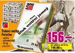 Hornbach Štuková omítka, Perlafine nabídka