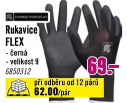 Hornbach Rukavice FLEX nabídka