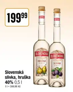 TEMPO Slovenská slivka, hruška 40% nabídka