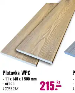 Hornbach Plotovka WPC nabídka