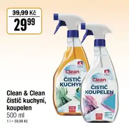 TEMPO Clean & Clean čistič kuchyní, koupelen nabídka