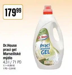 TEMPO Dr.House prací gel Marseillské mýdlo nabídka