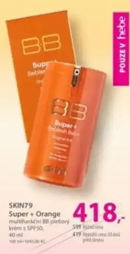 Hebe SKIN79 Super+ Orange nabídka