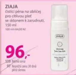 Hebe ZIAJA čisticí pěna na obličej pro citlivou pleť nabídka