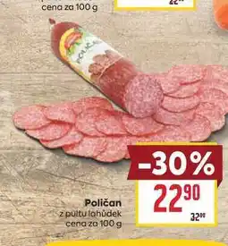 Billa Poličan z pultu lahůdek cena za nabídka
