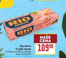 Billa Rio Mare Tuňák steak 3x 80 g/od 156 g nabídka