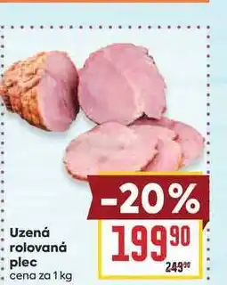 Billa Uzená rolovaná plec cena za nabídka