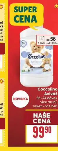 Billa Coccolino Aviváž 56-74 dávek nabídka