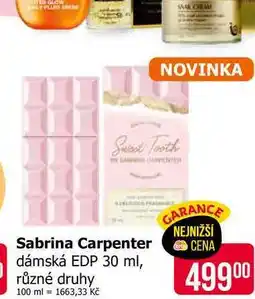 Teta Sweet Tooth Sabrina Carpenter dámská EDP nabídka