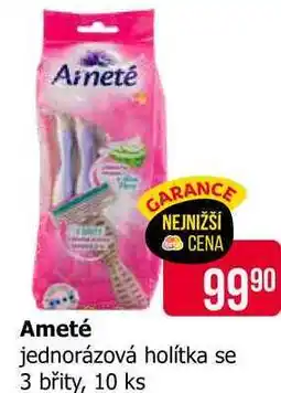Teta Arneté jednorázová holítka se 3 břity, 10 ks nabídka