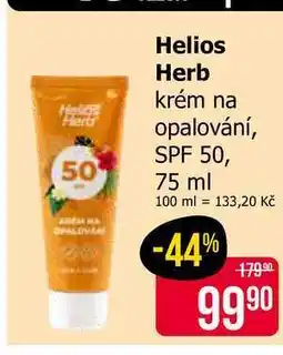 Teta Helios Herb krém na opalování, SPF 50 nabídka
