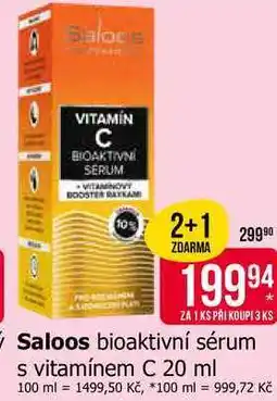 Teta Saloos bioaktivní sérum s vitamínem C nabídka