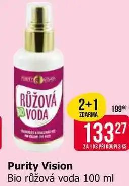Teta Purity Vision Bio růžová voda nabídka