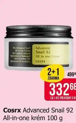 Teta Cosrx Advanced Snail 92 All-in-one krém nabídka